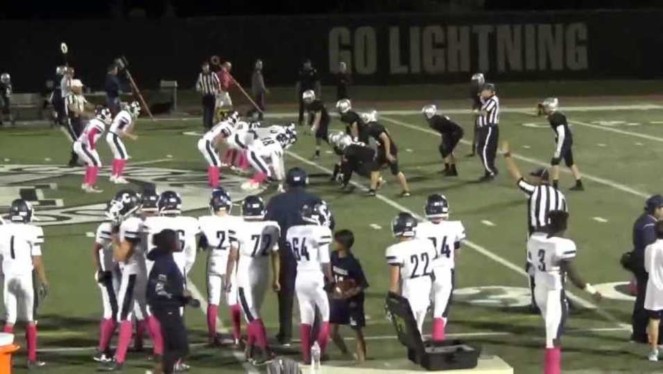 Nick Benson highlights vs Sage Hill