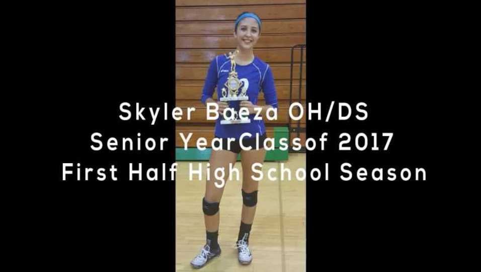 Skyler Baeza Class of 2017 OH / DS