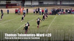 Thomas Talamantes Touchdown 2016