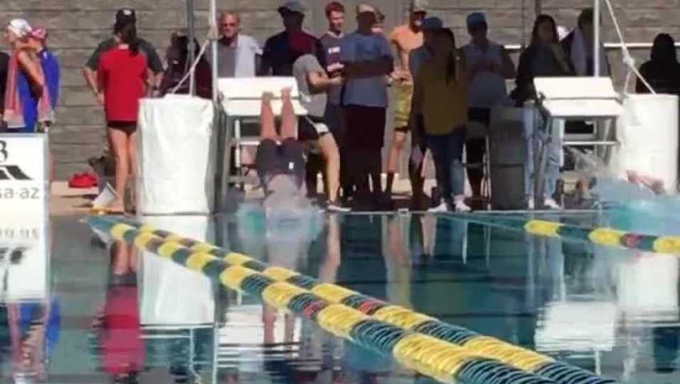 2106 AZ State Girls 100 yrd  Breaststroke