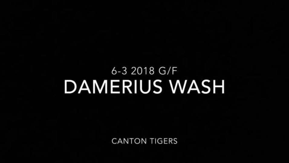 Damerius Wash with the clutch shots