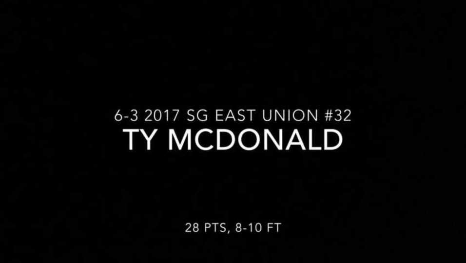 Ty McDonald Highlights