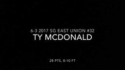 Ty McDonald Highlights