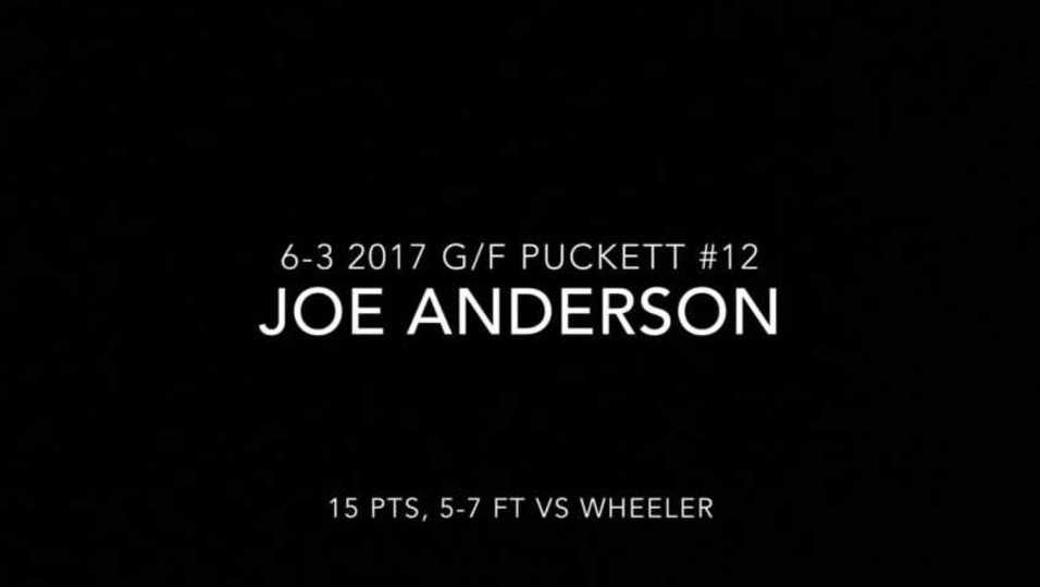 Joe Anderson Highlights