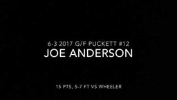 Joe Anderson Highlights