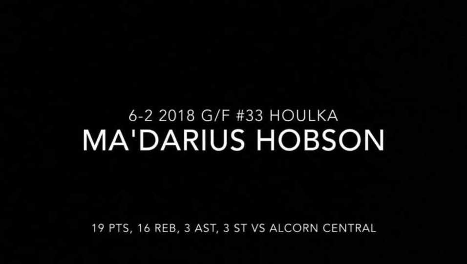 Ma'Darius Hobson Highlights