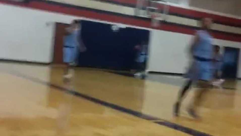 Pre Game Windmill Dunk