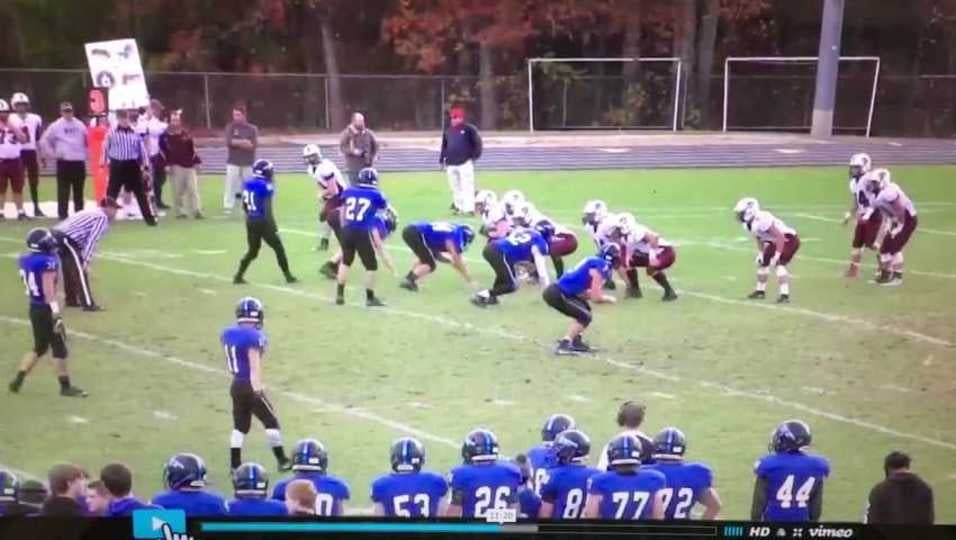 One handed Interception!