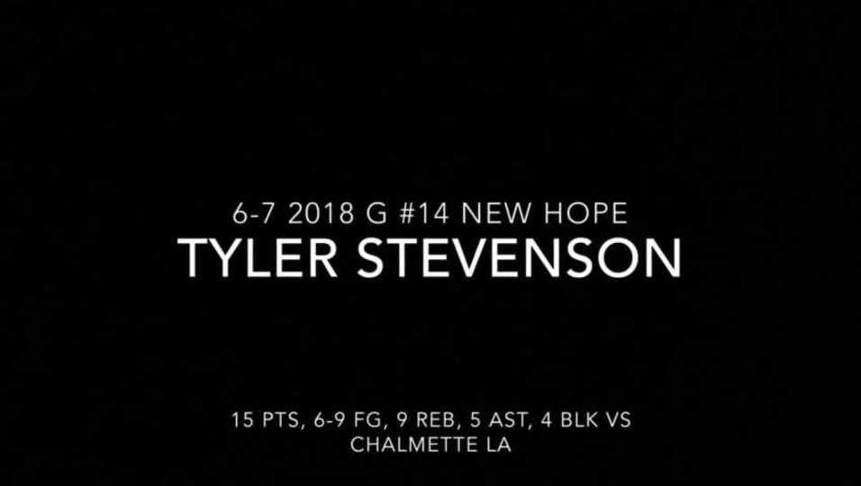 Tyler Stevenson Video Highlights