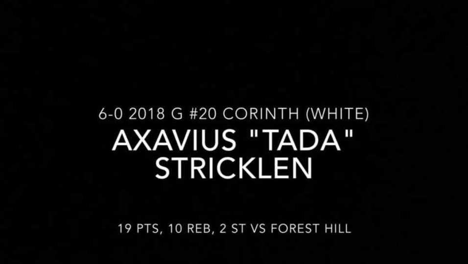 Tada Stricklen Highlights