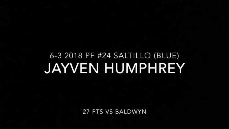 Jayven Humphrey Highlights