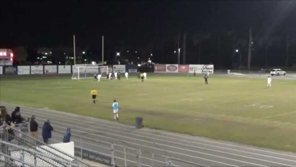 Jesus Pernia Escorche Goal vs University