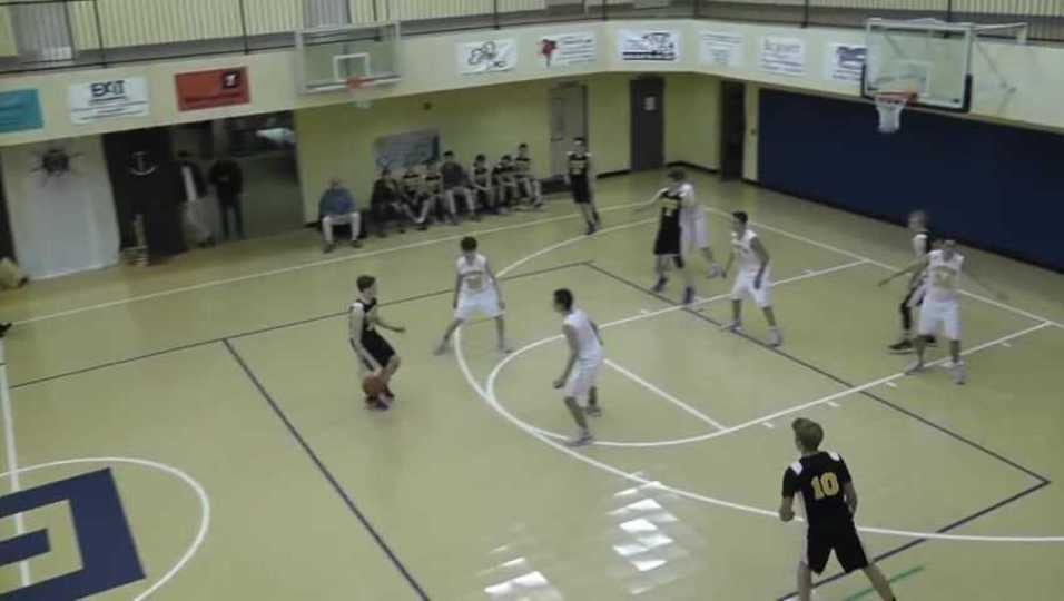 Derek Lamberth to Ben Zachary No-Look Pass