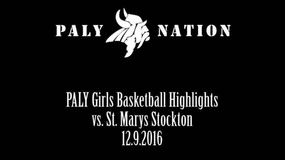 Paly Girls BB Highlights vs SMS