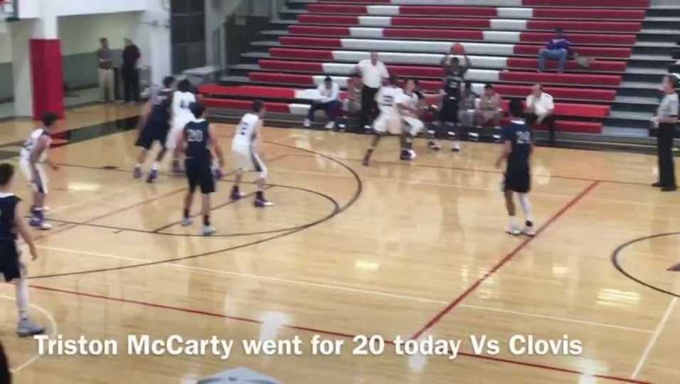 Triston McCarty Sr G  highlight Vs Clovis