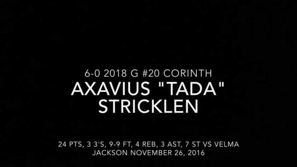 Tada Stricklen Highlights