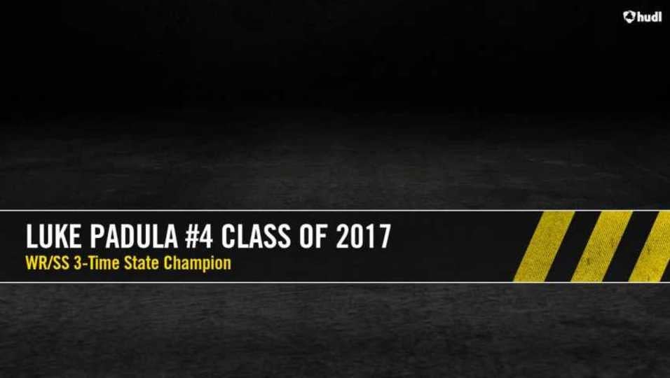 Luke Padula #4 (Gold) Sr. Reel