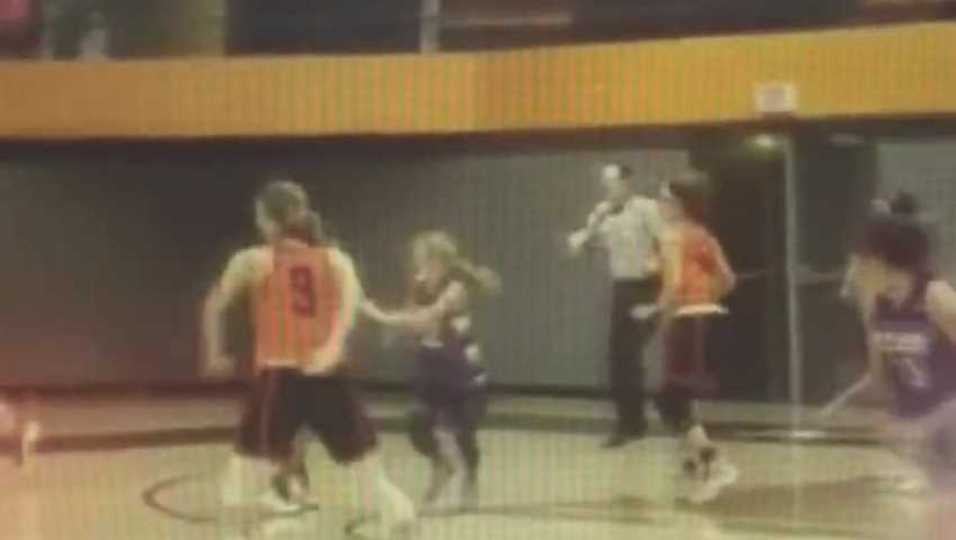 Turner Mattingly Block and Steal in Stillwater 11/29/2016