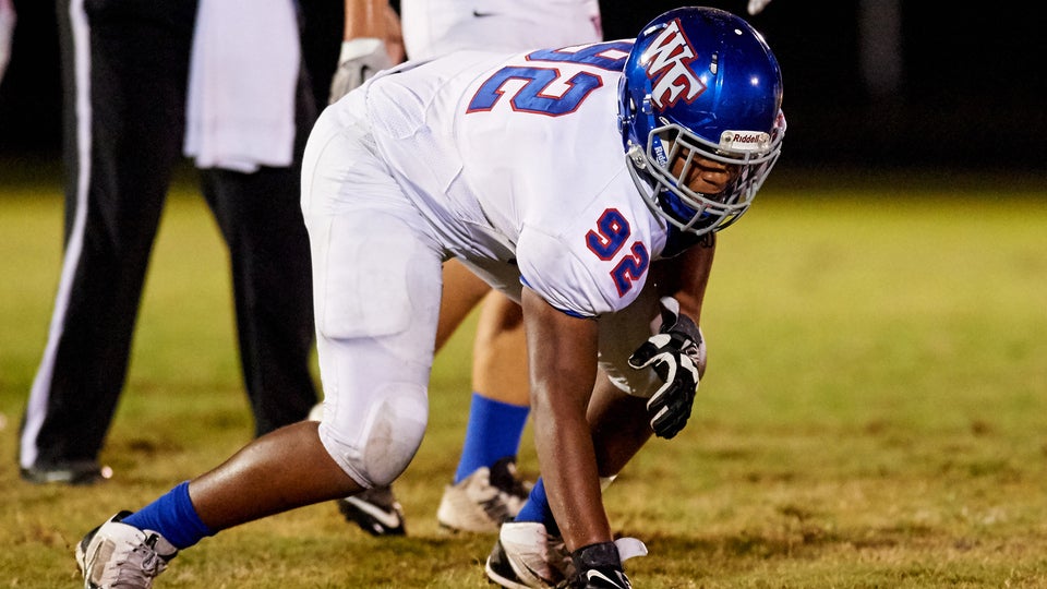 Jaden Mckenzie's must see blocked punt for touchdown