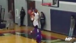 4-star receiver with 5-star windmill on hardwood