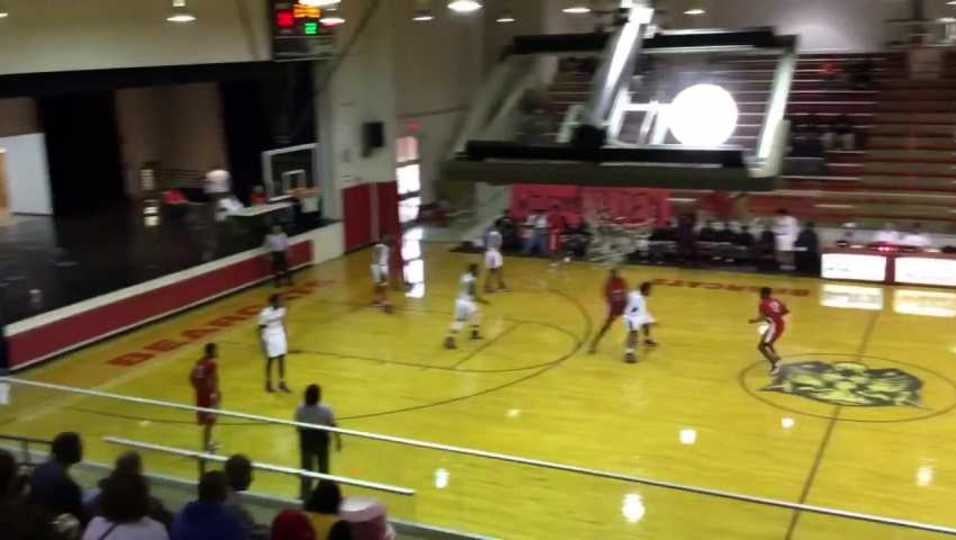 C.J. Brim with the stop and go