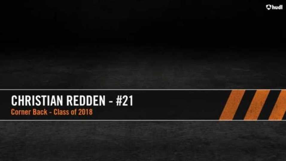 Christian Redden, Corner Back