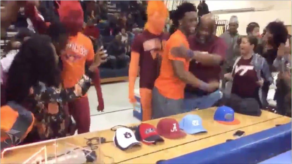 Devon Hunter Picks Virginia Tech
