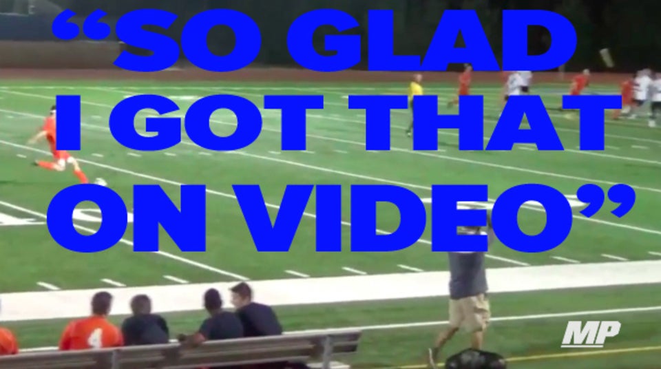 "So glad I got that on video"