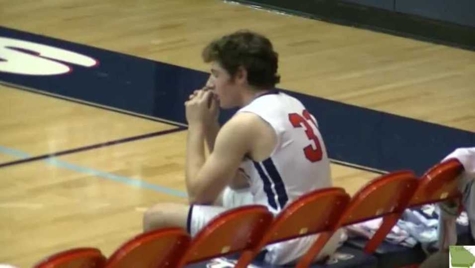 #31 - JonErik Alford starts the Senior Night game