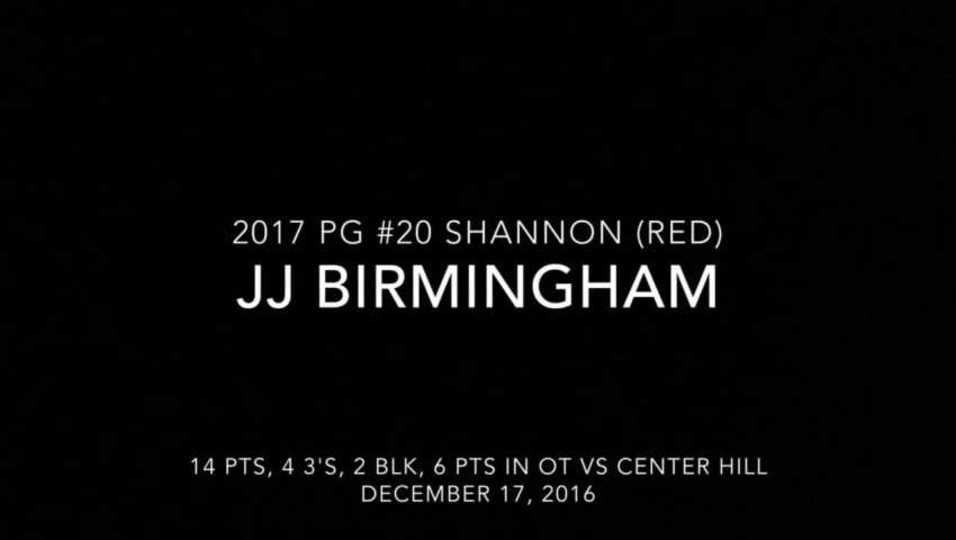 JJ Birmingham Highlights vs Center Hill