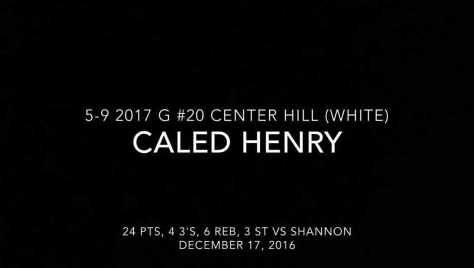 Caleb Henry Highlights vs Shannon
