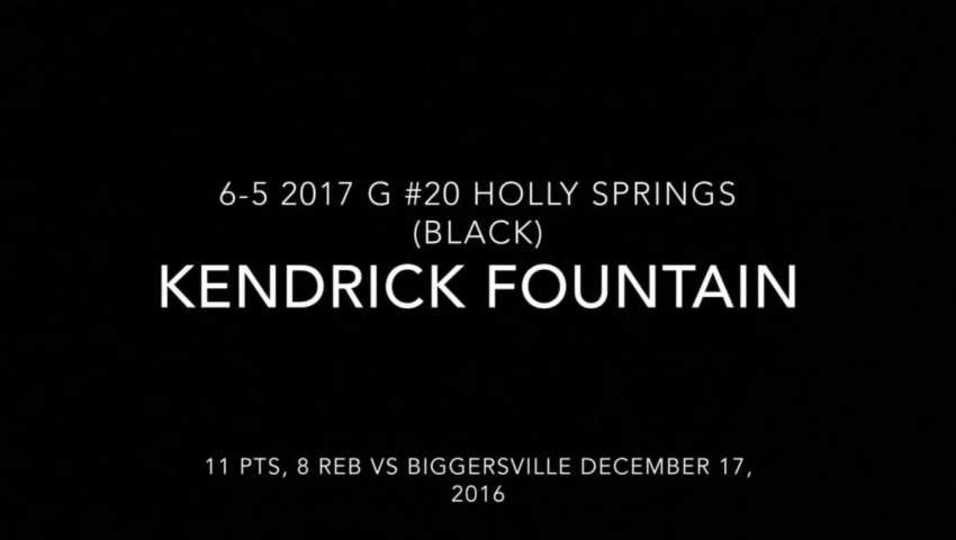 Kendrick Fountain Highlights vs Biggersville