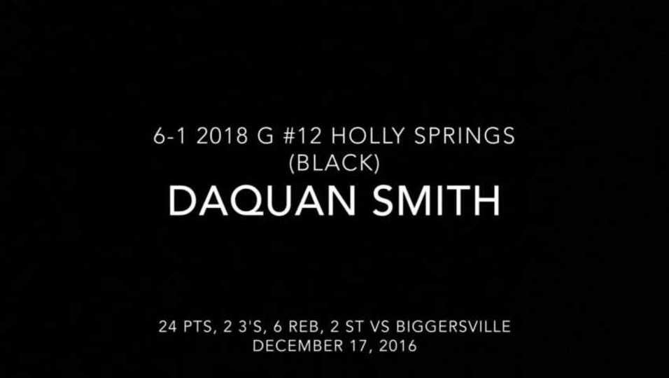 DaQuan Smith Highlights vs Biggersville