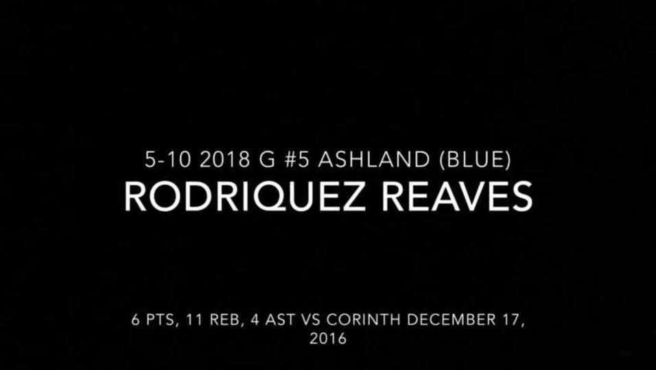 Rodriquez Reaves Highlights vs Corinth
