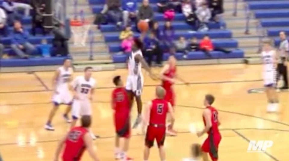 Candidate for dunk of the year