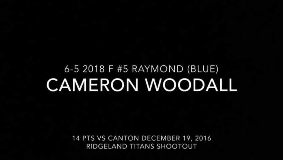 Cameron Woodall Highlights vs Canton Ridgeland Titans Shootout