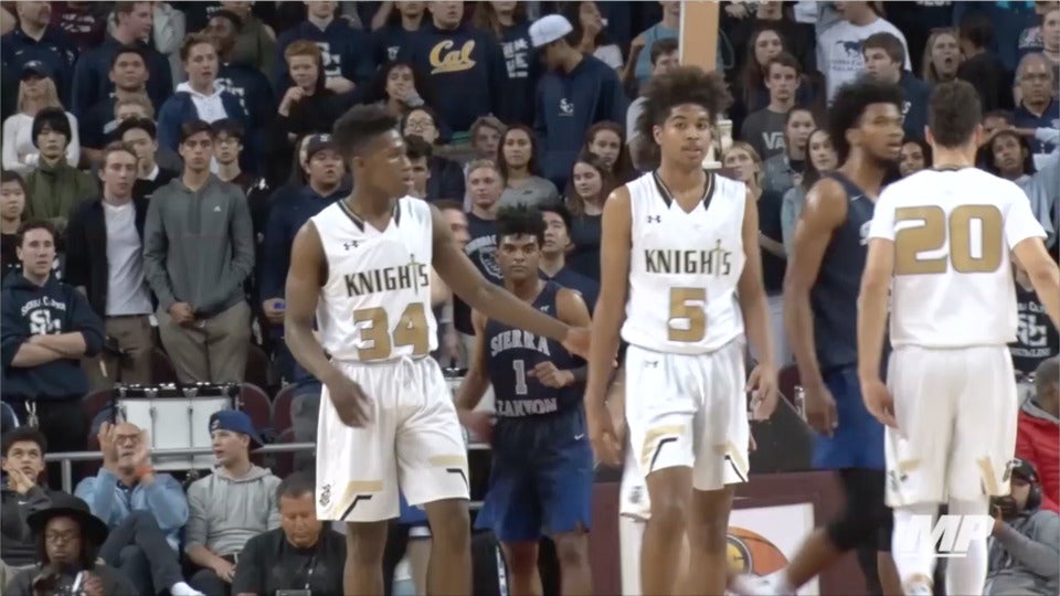 Marvin Bagley III and Ethan Thompson