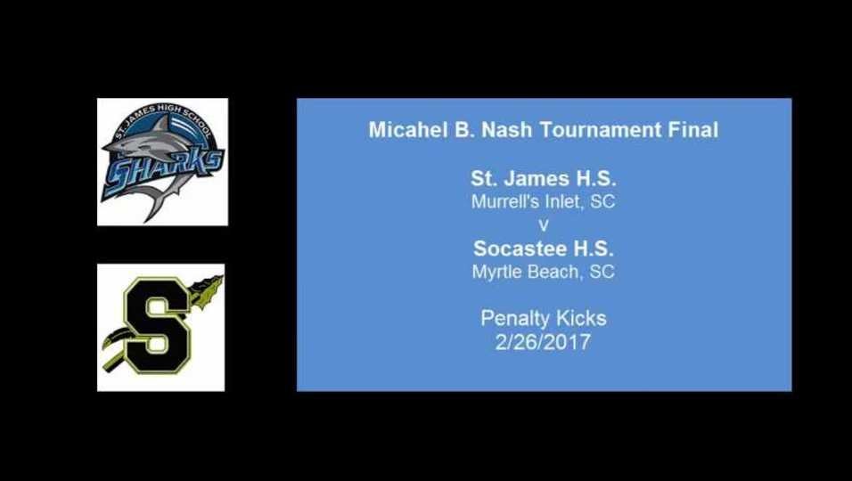 Penalty Shootout Saves vs. Socastee
