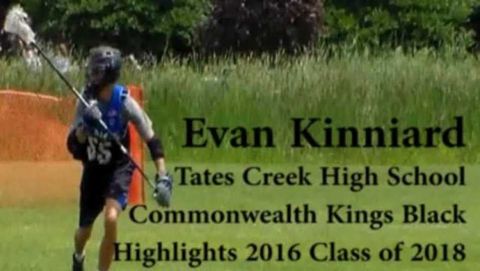 Evan Kinniard 2015-2016 Highlights