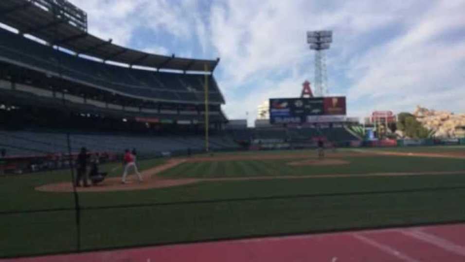 Strikeout at Angel Stadium