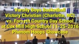 Jalen Gool #5 Victory Christian, Highlights vs. Forsyth Country Day School