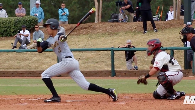 Mark Vientos Highlights from the 2017 National High School Invitational in Cary (NC)