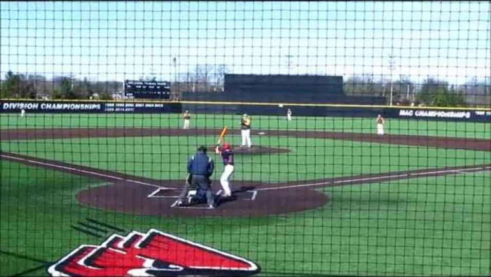 Caleb Jones' Baseball Highlights vs Monroe Central 4-08-2017