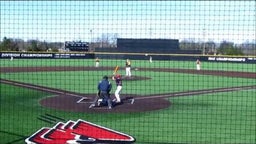 Caleb Jones' Baseball Highlights vs Monroe Central 4-08-2017