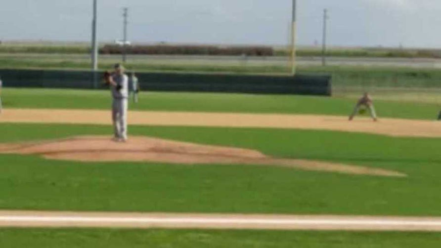 Slow motion video of Garrett Williams, April 21, 2017.