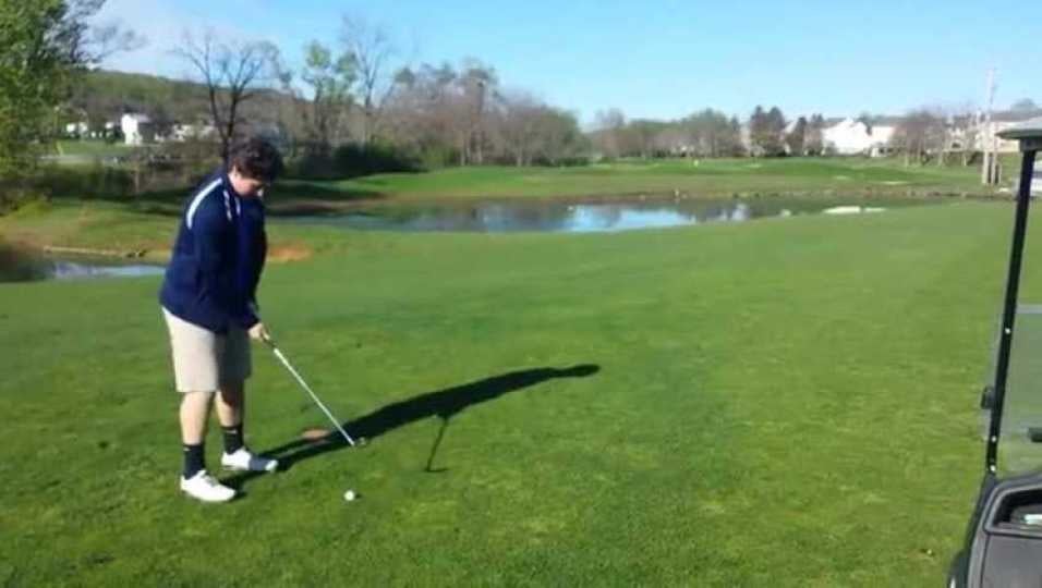 Sand Wedge Approach Shot