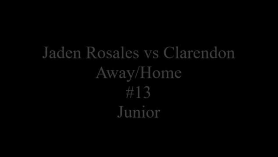 Jaden Rosales highlights vs Clarendon
