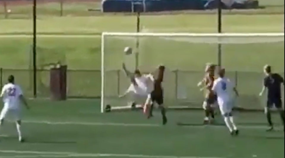 Game-winning bicycle kick