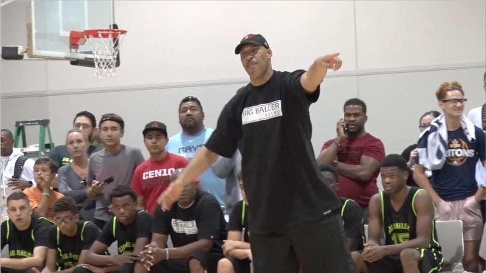 Lavar Ball coaching & LaMelo Ball scoring