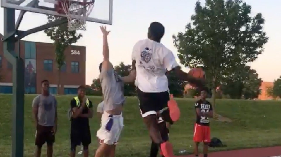 Ohio recruit dunks on anybody and anywhere